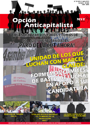 Periódico Opción Anticapitalista - Chile -Junio 2013