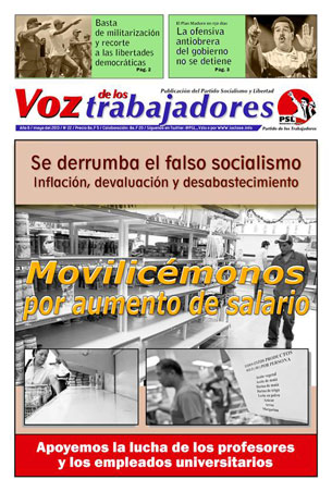 Periódico Voz de los trabajadores N°21