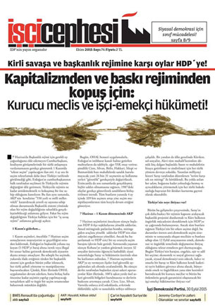 Periódico del IDP de Turquía