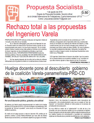 Periódico Propuesta Socialista - Julio 2016