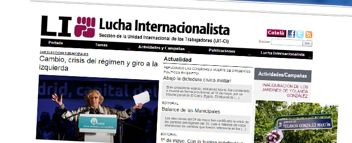Lucha Internacionalista -Sección Oficial de la UIT-CI en el Estado Español
