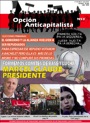 Periódico Opción Anticapitalista - Chile -Julio 2013