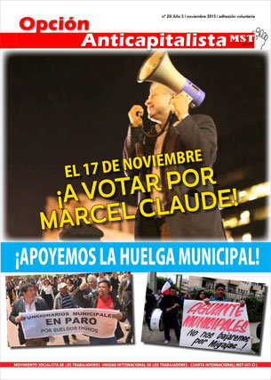 Periódico Opción Anticapitalista - Chile - Noviembre 2013
