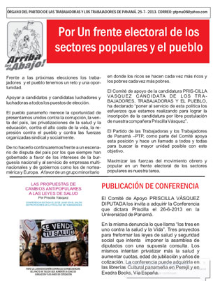 Periodico Arriba los de AbajoJulio 2013