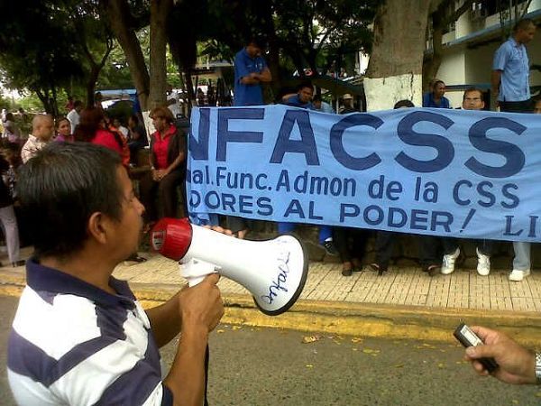 Huelga de trabajadores de salud en Panamá