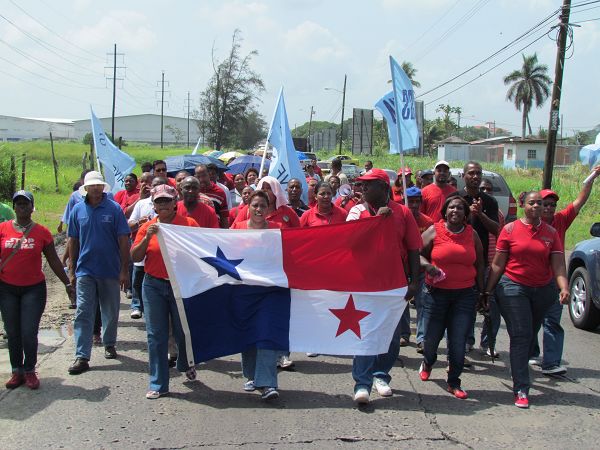 Huelga de trabajadores de salud en Panamá