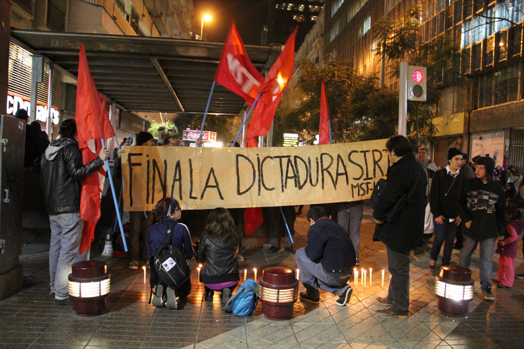 Chile: acto de repudio a las masacres de la dictadura de Al Assad y en apoyo a la rebelión populer siria