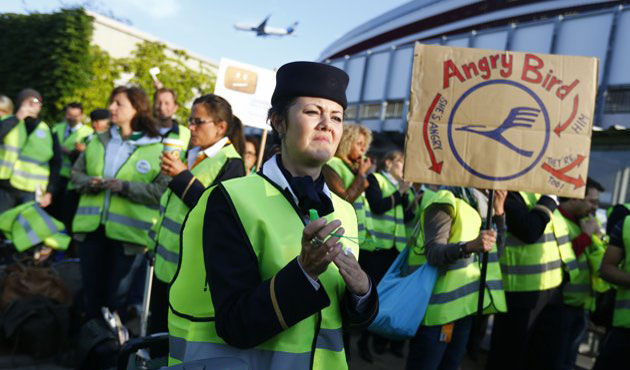 Personal de Lufthansa vuelve a huelga hoy por ocho horas