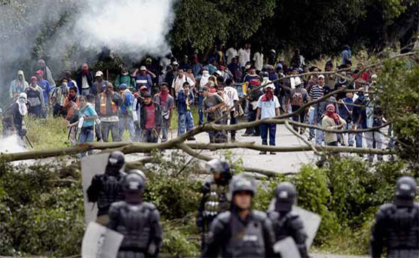 COLOMBIA: APOYO a la LUCHA DE LOS CAMPESINOS DEL CATATUMBO 