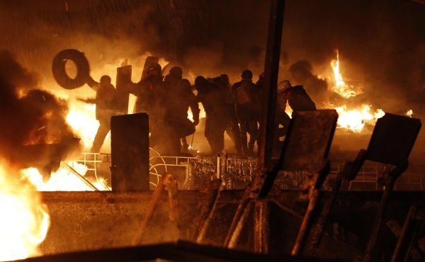Ucrania: rebelión popular ante crisis económico social
