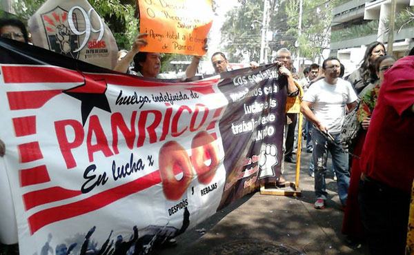 Acto en la Embajada de España a las y los trabajadores de Panrico
