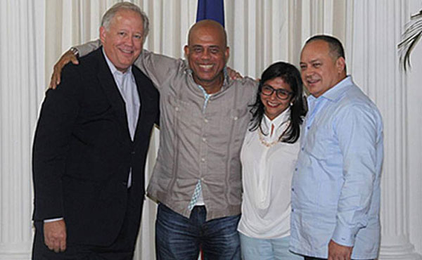 Thomas Shannon reunido con Diosdado Cabello