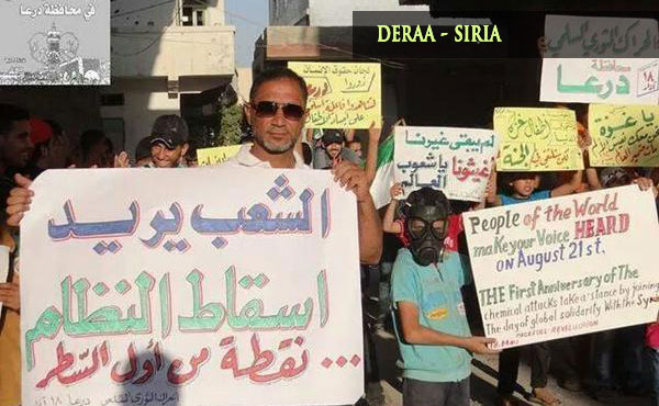 Jornada mundial de solidaridad con la Revolución Siria - 21/8/2015