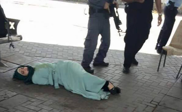 Isra de 29 años fue baleada en Afula por varios soldados y policías sionistas. Las ejecuciones arbitrarias se han multiplicado.