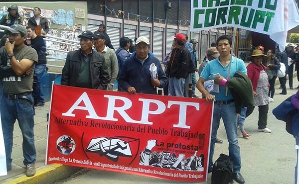 Bolivia: Marcha, acto y encuentro por el NO a la reelección de Evo Morales