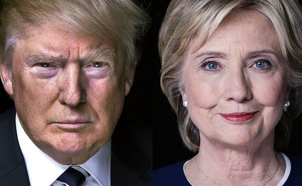 Hillary Clinton y Donald Trump los candidatos del descreimiento popular