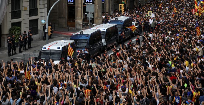 Huelga general en Barcelona