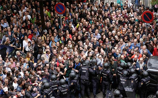 Represión en Catalunya