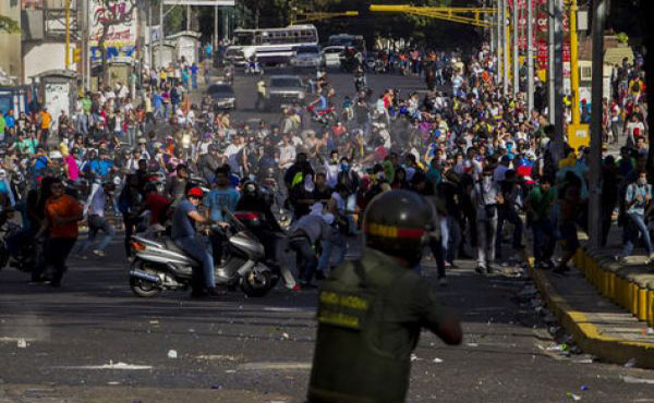 Repression in Venezuela
