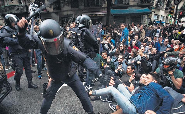 Represión española en Catalunya