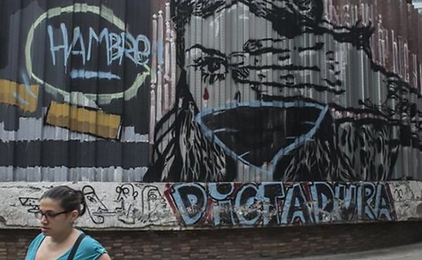 Venezuela: Graffiti contra la dictadura