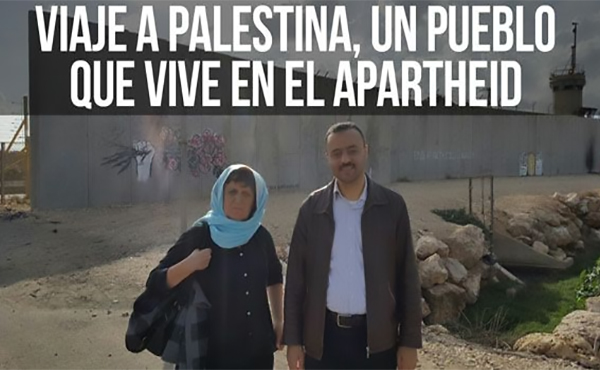 Laura Marrone en Palestina