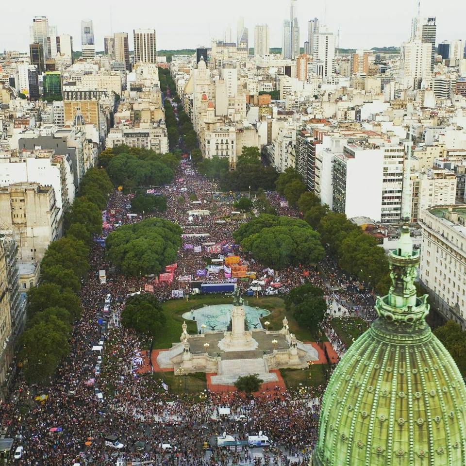 Movilizacion 8M en Buenos Aires