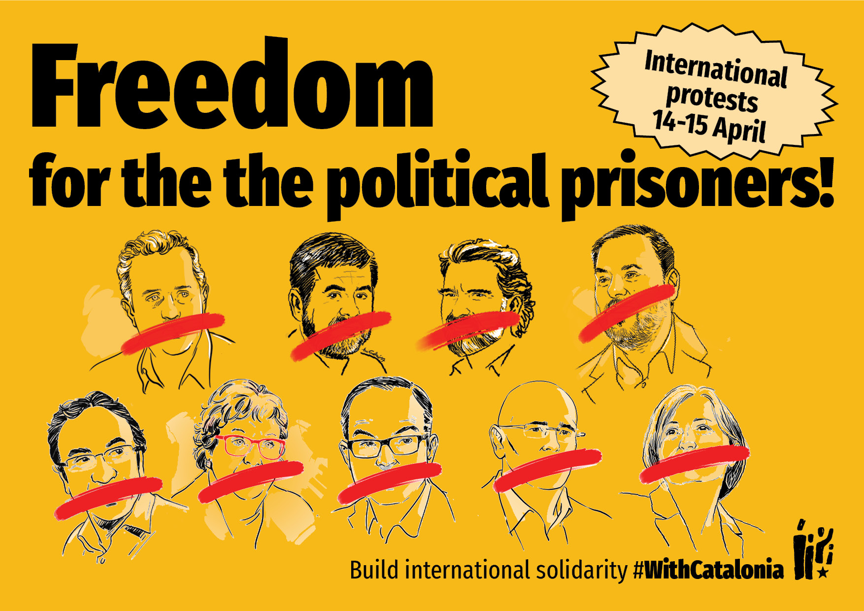 Freedom for the political prisoners