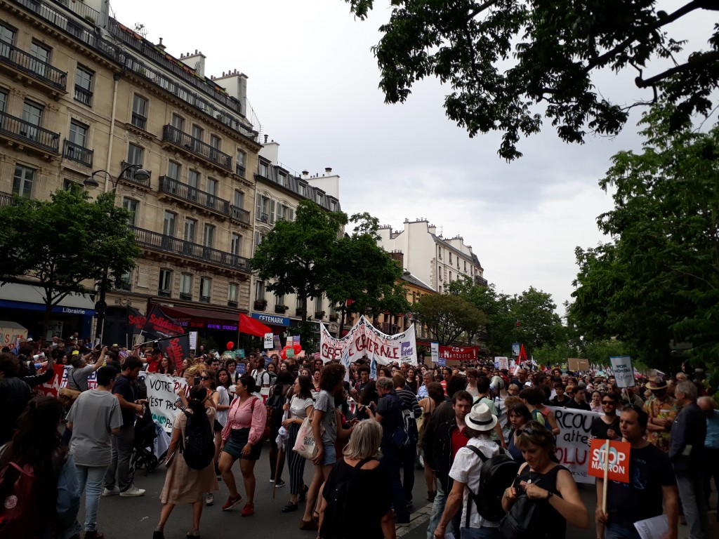 Francia por la huelga general 7
