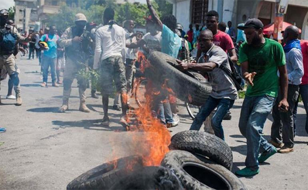Haití se rebela