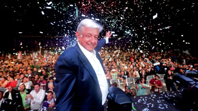 Lopez Obrador gana las elecciones en México