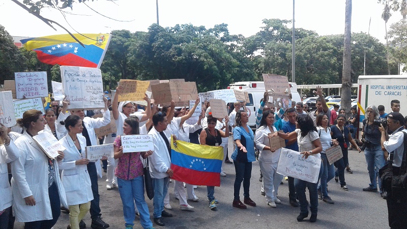 Lucha en Venezuela por el salario