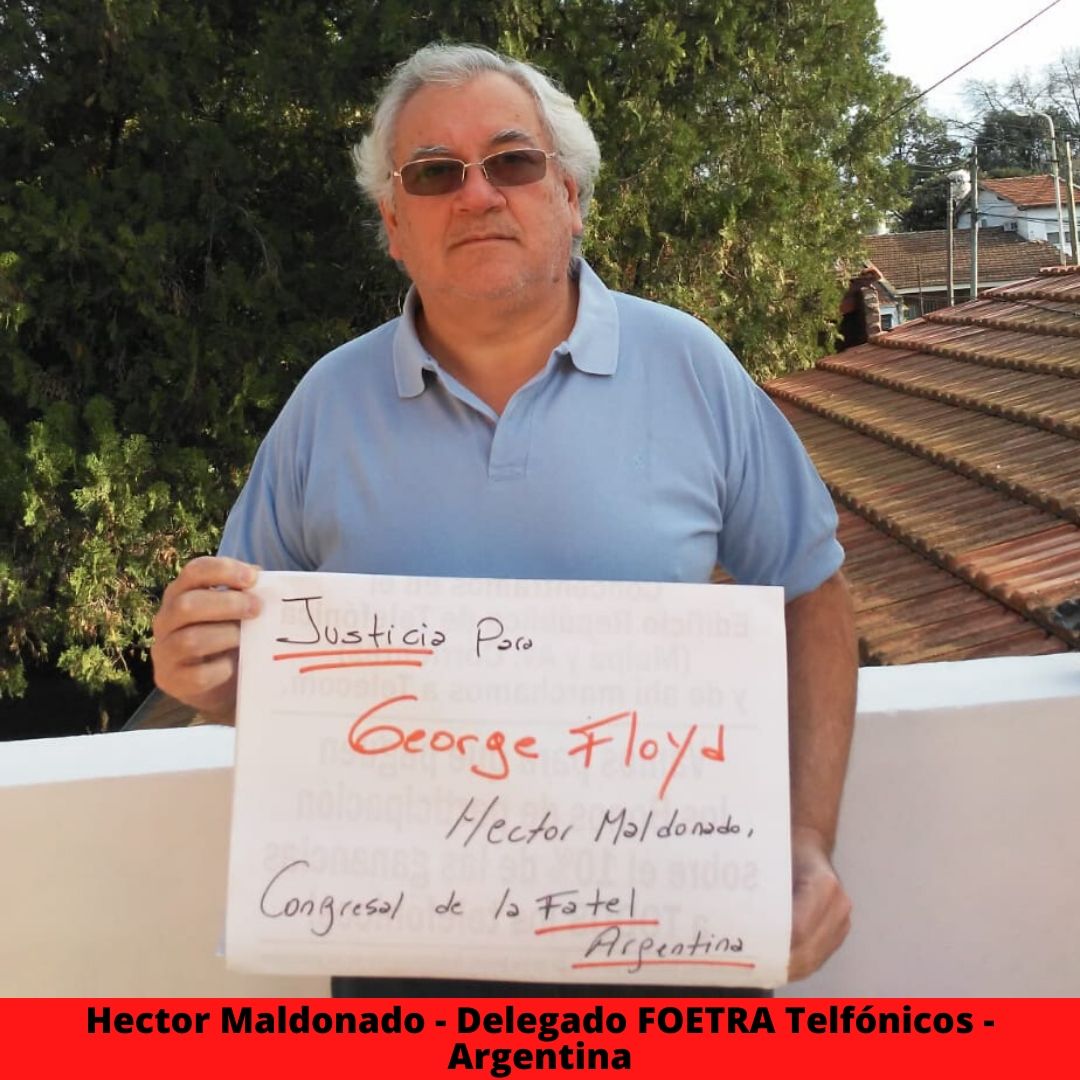 hector maldonado - delegado foetra telfnicos - argentina