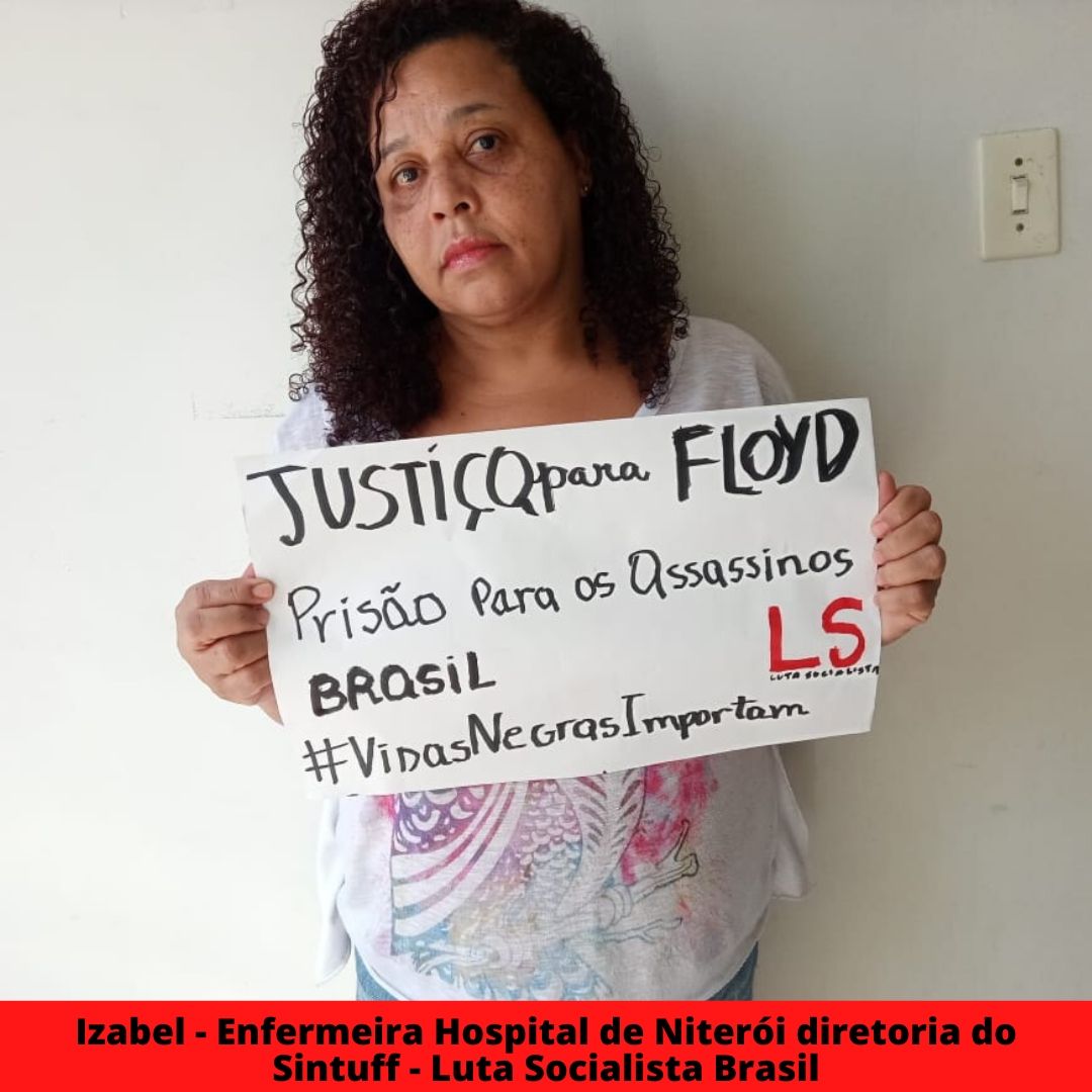 izabel - enfermeira hospital de niteri diretoria do sintuff - luta socialista brasil