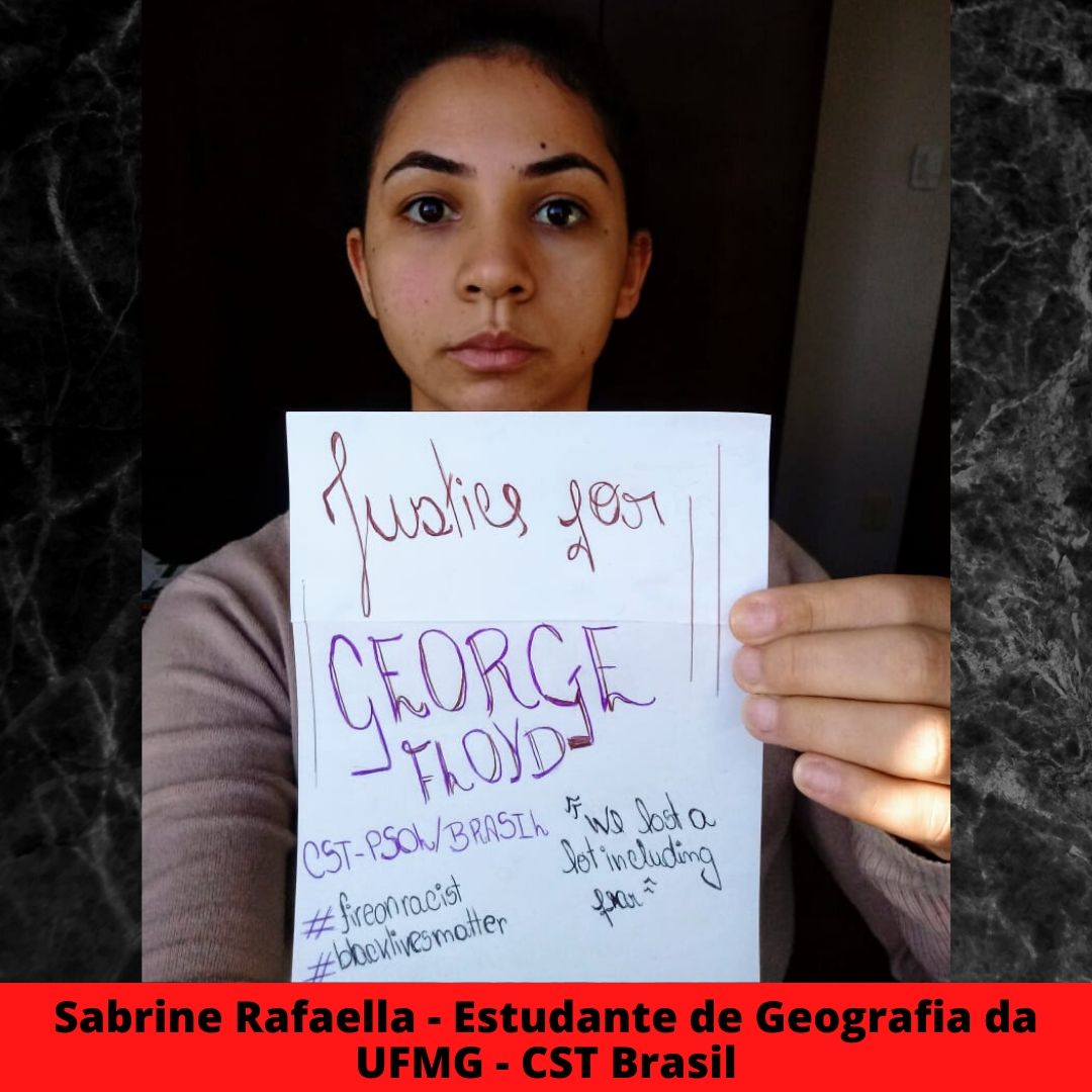 sabrine rafaella - estudante de geografia da ufmg - cst brasil