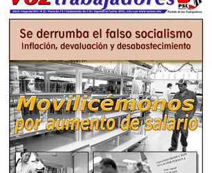 Periódico Voz de los trabajadores N°21