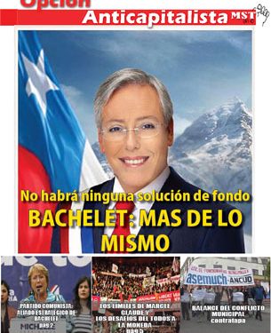 Periódico Opción Anticapitalista - Chile - Diciembre 2013