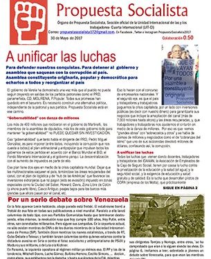 Propuesta socialista