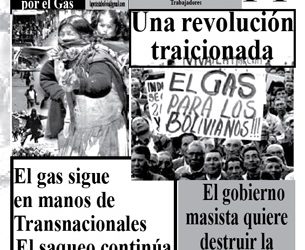 Periódico La Protesta - Boletín Especial a 10 años de la rebelión popular por el gas