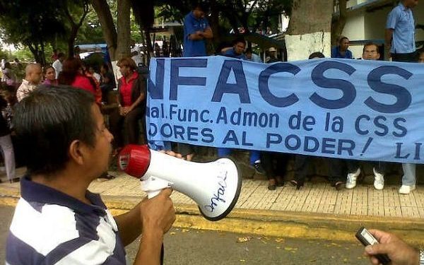 Huelga de trabajadores de salud en Panamá