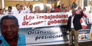 Venezuela: Orlando Chirino, candidato presidencial del PSL