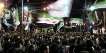 Siria: manifestación nocturna en apoyo a la revolución