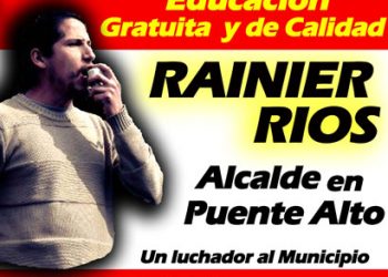 Chile: Rainier Rios candidato a Alcalde la comuna de Puente Alto