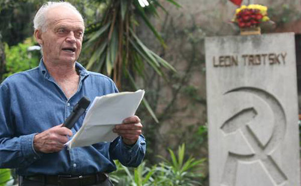 Esteban Volkov Bronstein, nieto de León Trotsky, adhiere a campaña internacional en apoyo a Orlando Chirino