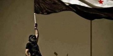 La bandera de la Revolución Siria