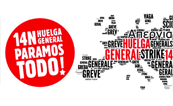 Declaración sobre Europa ante la crisis y la huelga del 14N