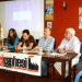 Mesa del Encuentro y acto obrero Internacional