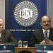 el Ministro de Planificación y Finanzas, Jorge Giordani, acompañado de Nelson Merentes, presidente del Banco Central de Venezuela, acaban de anunciarle al país una nueva devaluación del 46,5% de la moneda nacional con respecto al dolar