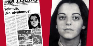 Yolanda González era joven, mujer, vasca y revolucionaria, cuando fue asesinada con 19 años. Además de militante del PST junto a algunos de nosotros, era miembro de la Coordinadora de Estudiantes de Madrid
