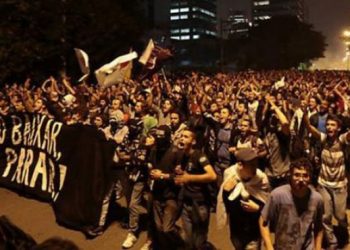 Brasil: cientos de miles de manifestantes ganan las calles contra el aumento de tarifas del transporte y los gastos por la copa del mundo